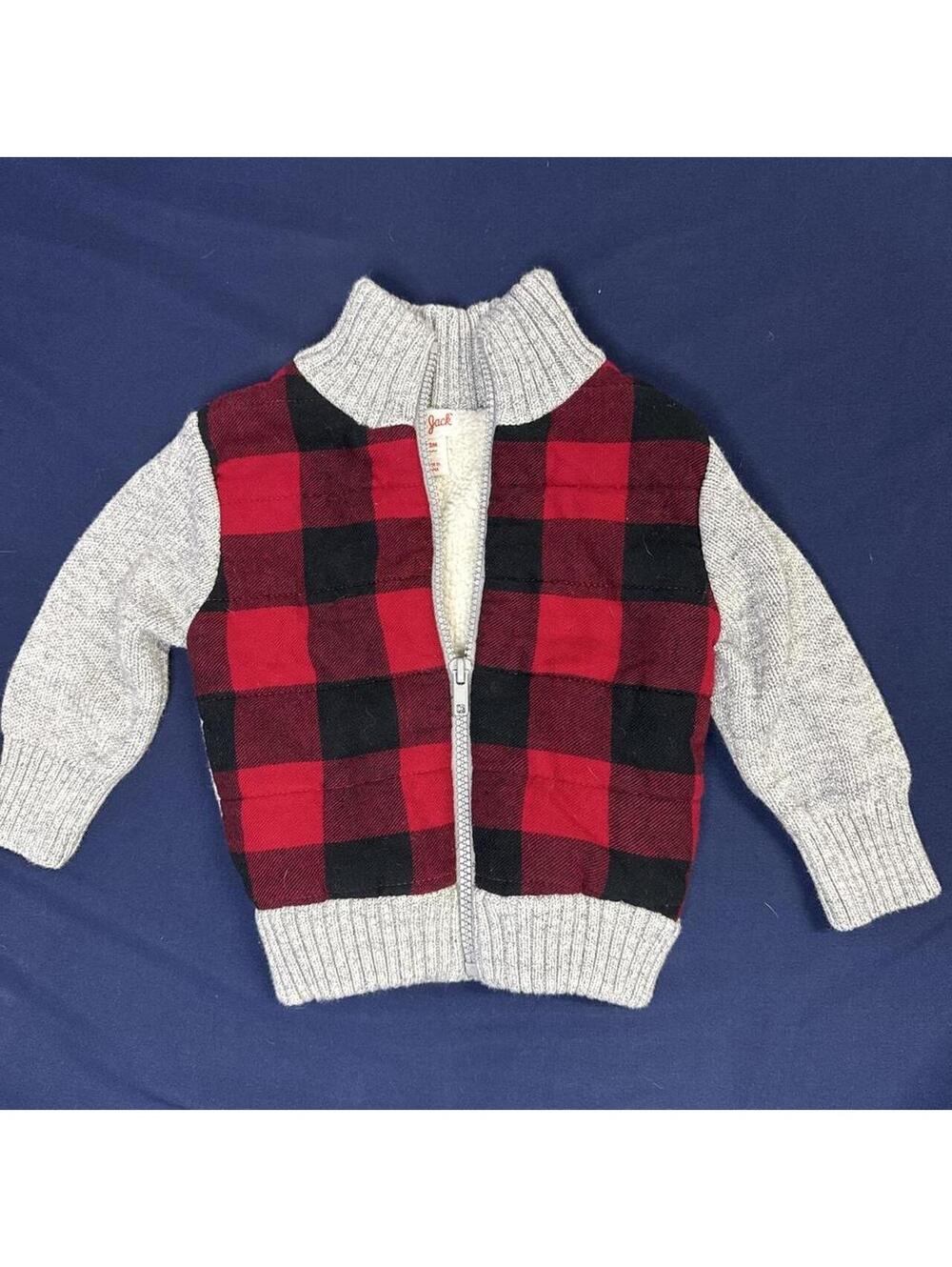 Cat & Jack Kid's Black and Red Jacket